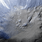 Mars crater 