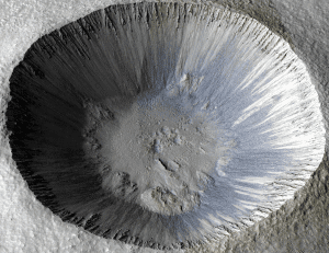 Mars crater