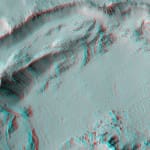 Mars crater 