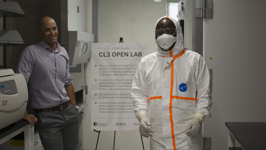 New research facility allows researchers an unprecedented ability to investigate infectious pathogens like HIV