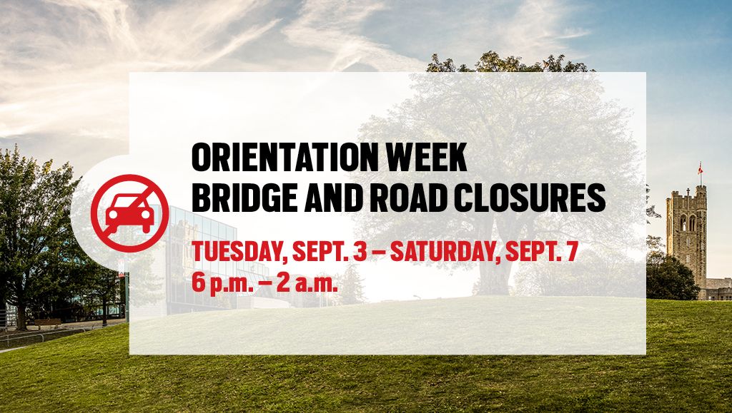 Western campus traffic disruptions first week of September