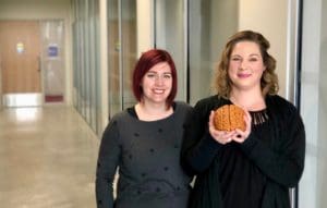 Cassandra Lowe and Amy Reichelt