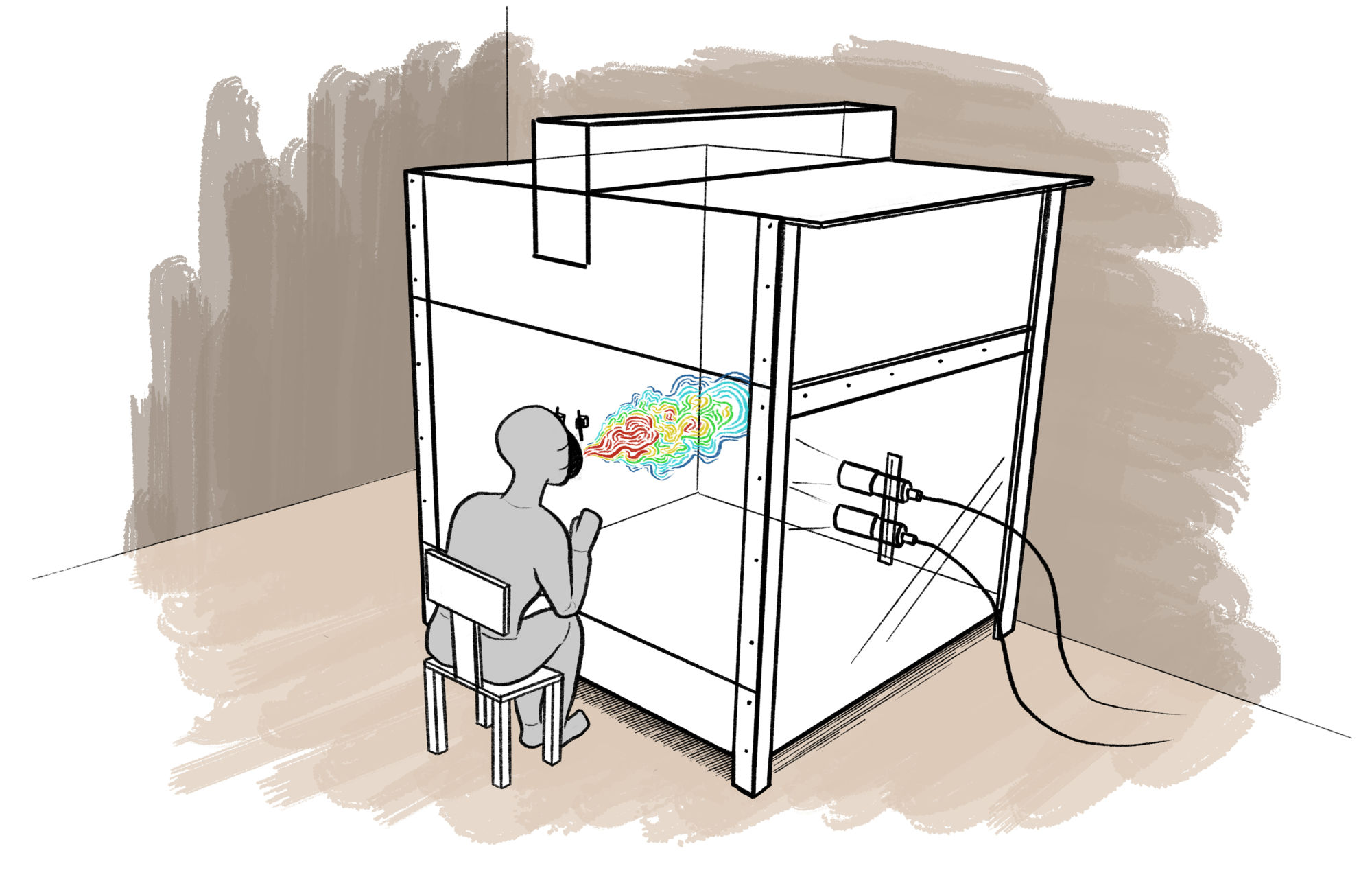 ‘Cough chamber’ shows six-feet may not be far enough for physical distancing