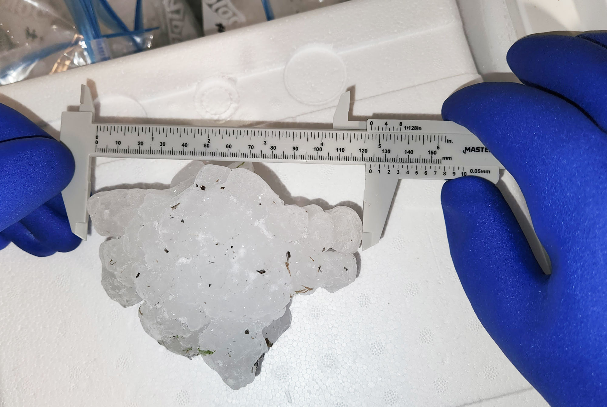 Northern Hail Project recovers record-breaking hailstone
