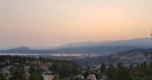 Smoke seen in Kelowna