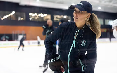 Jessica Campbell’s NHL coaching gig marks a pivotal turning point for professional hockey | The Conversation